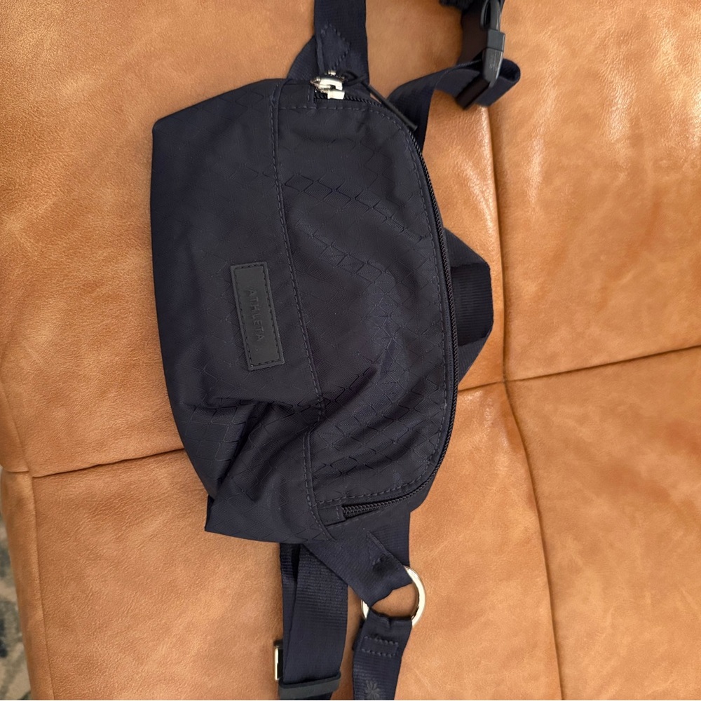 Athleta Navy Crossbody/Belt Bag - Picture 3 of 6
